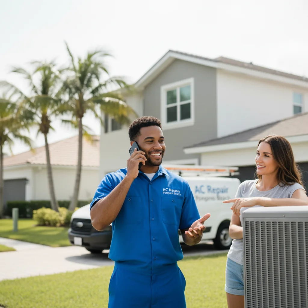 AC Repair Pompano Beach customer support in West Burlington